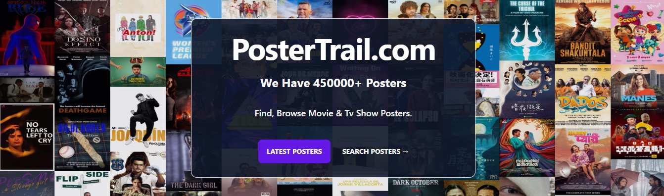Search Movie, Tv Show , Person At PosterTrail.com