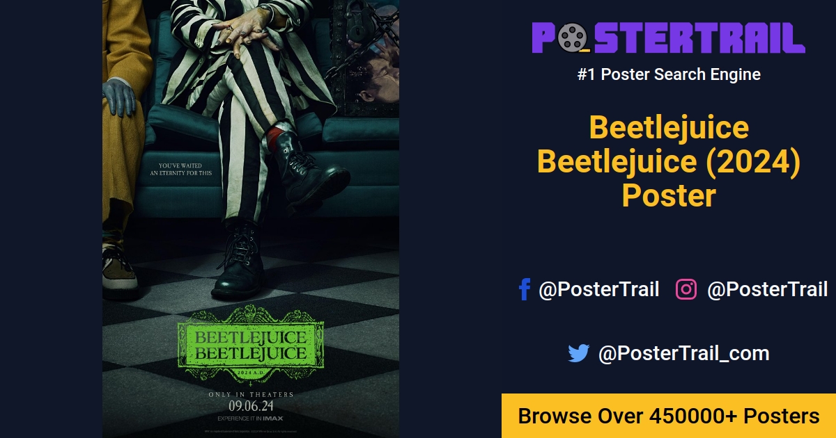 Beetlejuice Beetlejuice (2024) Poster