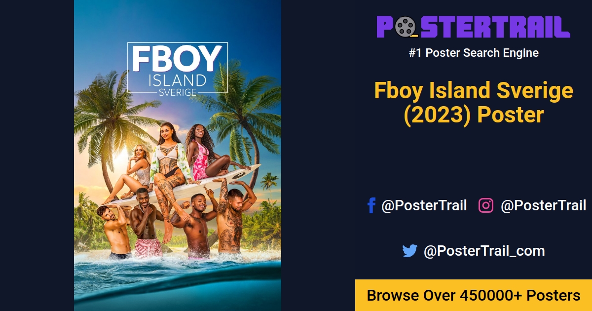 Fboy Island Sverige 2023 Poster 2905