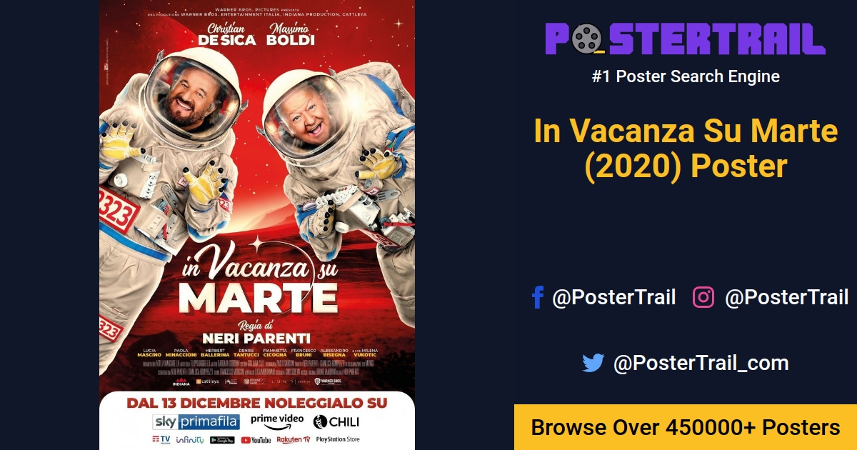 In Vacanza Su Marte 2020 Poster 