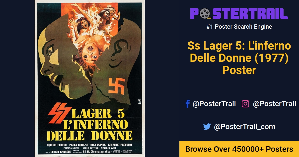Ss Lager 5 Linferno Delle Donne 1977 Poster 4911