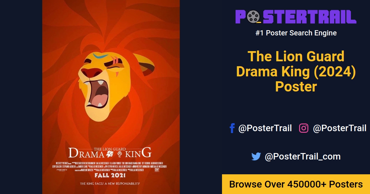 The Lion Guard Drama King (2024) Poster | PosterTrail.com